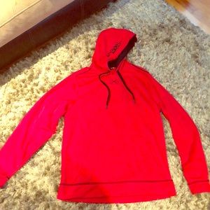 Under armour red hoodie